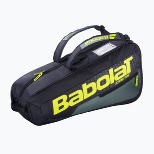 Teniso krepšys Babolat RH Carlitos Junior 35 l black/fluorescent yellow