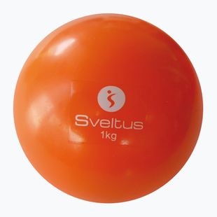 Medicininis kamuolys Sveltus Weighted 1 kg orange