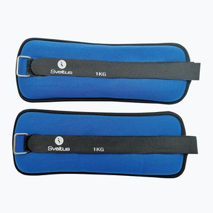 Kulkšnies svarmenys Sveltus Neoprene Weighted Cuff 2 x 1 kg black