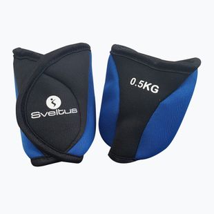 Kulkšnies svarmenys Sveltus Ankle Weight Cuff 2 x 500 g blue