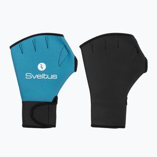 Aquafitness pirštinės Sveltus 1840 Aqua black/blue