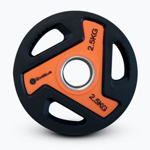 Olimpinis diskas Sveltus Olympic Disc With Handles 2,5 kg black