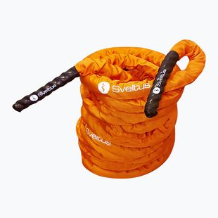 Treniruočių virvė Sveltus Battle Rope Premium 38 mm orange