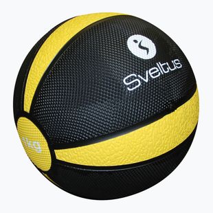 Medicininis kamuolys Sveltus Medicine Ball 1 kg black/yellow