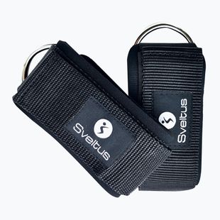 Slidinėjimo keltuvų dirželiai kulkšnims Sveltus Ankle Strap 2 vnt. black