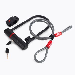 Zefal K-Traz U11 Cable Level 11 U-Lock dviračių užraktas juodas 4922B