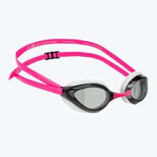Plaukimo akiniai arena Python smoke/white/fuchsia