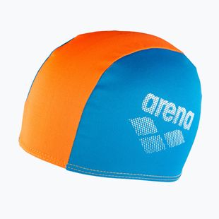 Vaikiška plaukimo kepuraitė arena Polyester II Jr blue/orange