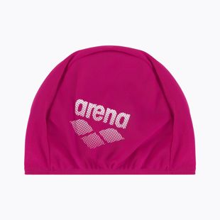 Arena Polyester II purpurinė plaukimo kepuraitė