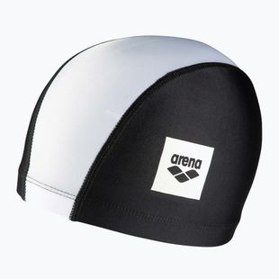 Vaikiška plaukimo kepuraitė arena Unix II Jr juoda/balta