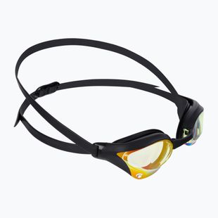 Arena plaukimo akiniai Cobra Core Swipe Mirror yellow copper/black