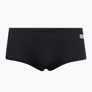 Vyriški arena Team Swim Low Waist Short Solid juodi/balti maudymosi bokseriai