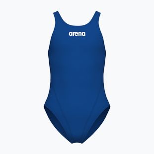 Vaikiškas vientisas maudymosi kostiumėlis Arena Team Swim Tech Solid royal/white