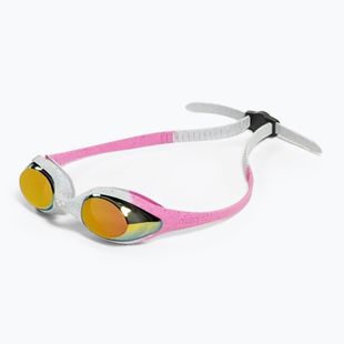 Vaikiški plaukimo akiniai arena Spider JR Mirror r pink/grey/pink