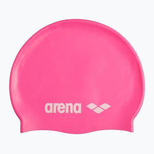 Plaukimo kepuraitė arena Classic Silicone bright pink