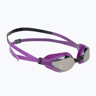 Plaukimo akiniai arena Air-Speed Mirror silver/purple/black