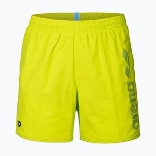 Vyriški maudymosi šortai arena Fundamentals Arena Logo Boxer R artic lime/mangrove