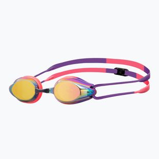 Plaukimo akiniai arena Tracks Mirror copper/plum/bright coral