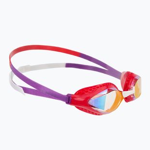 Plaukimo akiniai arena Air-Speed Mirror yellow copper/bright coral/plum