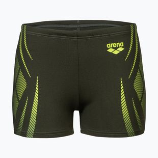Vaikiškos maudymosi trumpikės arena Poseidonia Swim Short dark sage/artic lime