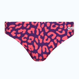 Vyriškos plaukimo glaudės arena Printed Swim Briefs fuchsia multi