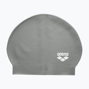 Plaukimo kepuraitė arena Soft Latex II silver/black