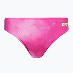Vyriškos plaukimo glaudės arena Tie-Dye Briefs Allover shocking pink multi