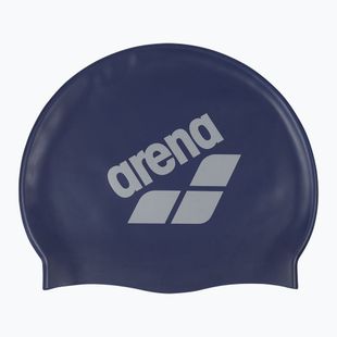 Arena Big Logo maudymosi kepuraitė navy/sea foam