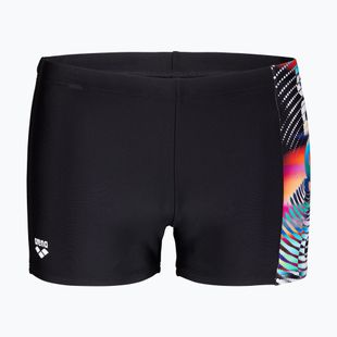 Plaukimo glaudės Arena Lit Logo Swim Short black/multi