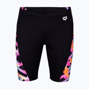 Vyrų plaukimo šortai arena Texture Swim black/black multi