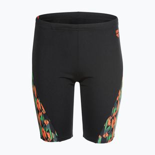 Vaikiškos plaukimo glaudės arena Print Swim black/orange multi