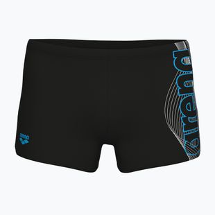Vyriškos plaukimo trumpikės arena Basic Swim Short black/turquoise