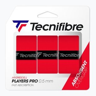 Teniso rakečių apvijos Tecnifibre Pro Players 3 vnt. red