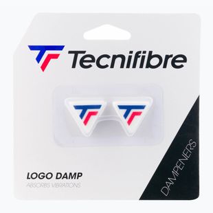 Tecnifibre Logo Damp 2 vnt. baltos spalvos 53ATPLOTRN
