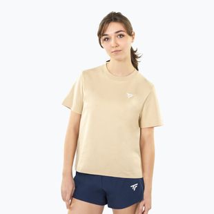 Moteriški marškinėliai Tecnifibre Graphic Tee W sand