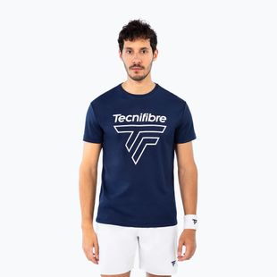 Vyriški teniso marškinėliai Tecnifibre Team Corpo Tee navy blue