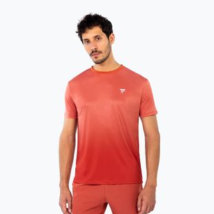 Vyriški teniso marškinėliai Tecnifibre Team X-Loop terracotta
