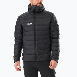 Vyriška striukė Millet Kamet Down Hoodie black/ noir