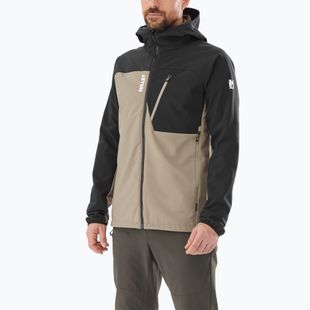 Vyriška softshell striukė Millet Magma Shield Hoodie dorite/ black