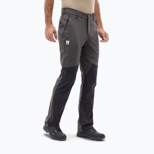 Vyriškos turistinės kelnės Millet Lapiaz dark grey/ black