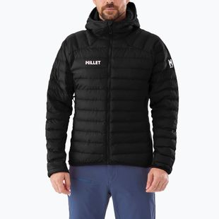 Vyriška pašiltinta striukė Millet Fitz Roy Warm Hoodie black