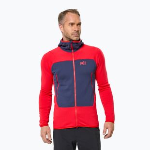 Vyriškas džemperis Millet Fusion Grid Hoodie red