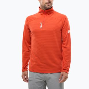 Vyriškas flisinis džemperis Millet Parmelan Light Fleece paprika