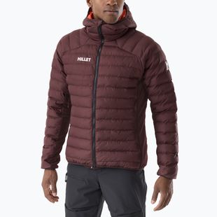Vyriška pašiltinta striukė Millet Fitz Roy Warm Hoodie Jacket truffle