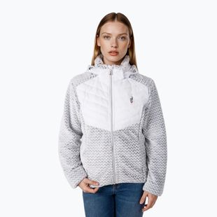 Moteriška hibridinė striukė Aulp Clem Hooded Hybrid white
