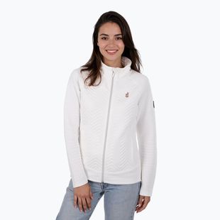 Moteriška vėjo striukė Aulp Simix Jacquard Knit white