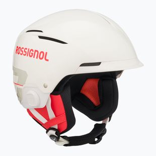 Slidinėjimo šalmas Rossignol Hero Slalom Impacts + Chinguard white