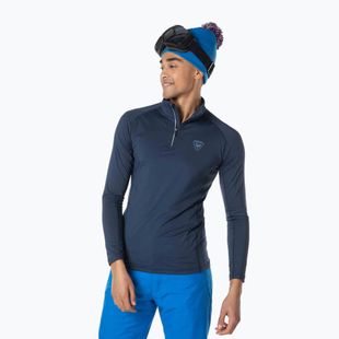 Vyriški termoaktyvūs marškinėliai Rossignol Classique 1/2 Zip dark navy