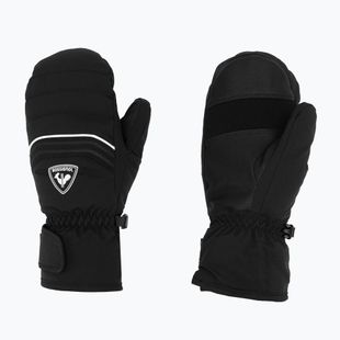 Rossignol Jr Tech Impr M vaikiškos slidinėjimo pirštinės juodos spalvos