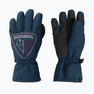Vaikiškos slidinėjimo pirštinės Rossignol Jr Rooster G dark navy
